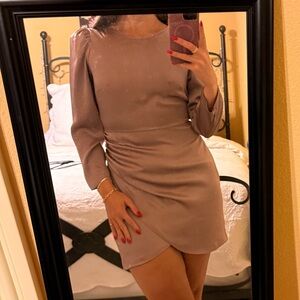 Wilfred Dusty Purple Long Sleeve Dress Size 6